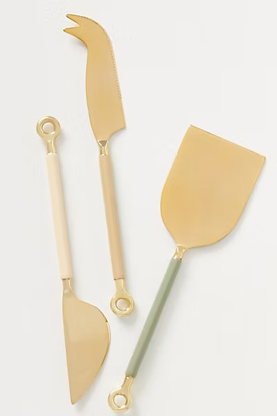 Blair Cheese Knives, Set of 3 | Anthropologie (US)