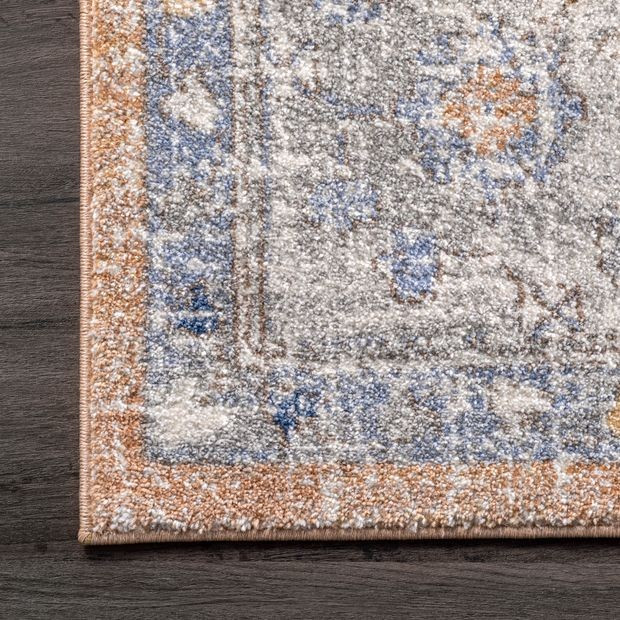 Peach Florid Dreams Area Rug | Rugs USA