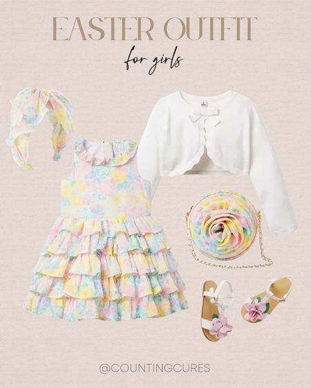 Get your little girls ready for Easter with this adorable outfit that is perfect for egg hunts and family get-togethers this spring.
#outfitinspo #mompick #toddlerclothes #kidsfashion

#LTKfamily #LTKkids #LTKstyletip