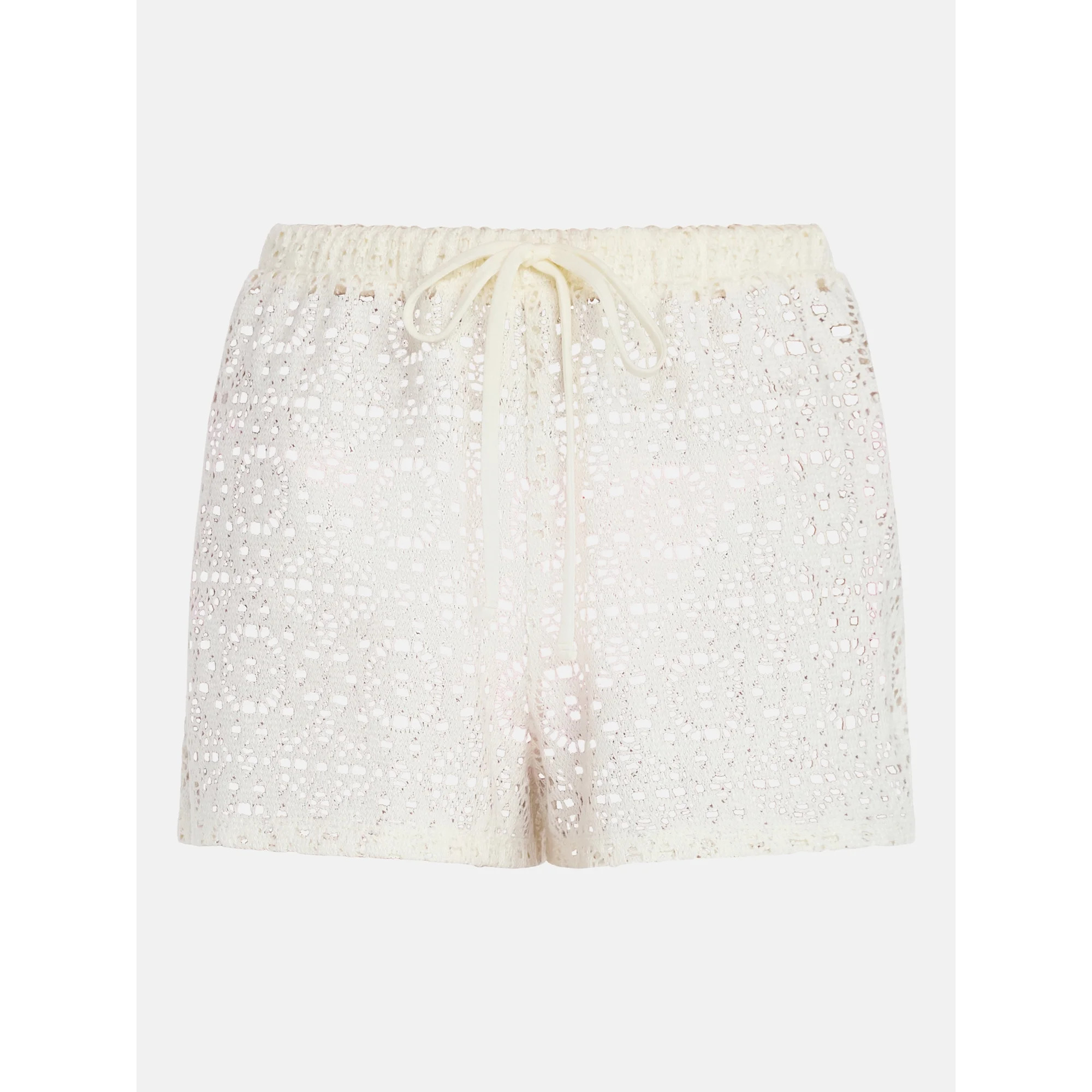 No Boundaries Crochet Shorts Coverup, Women’s XXS-XXL | Walmart (US)