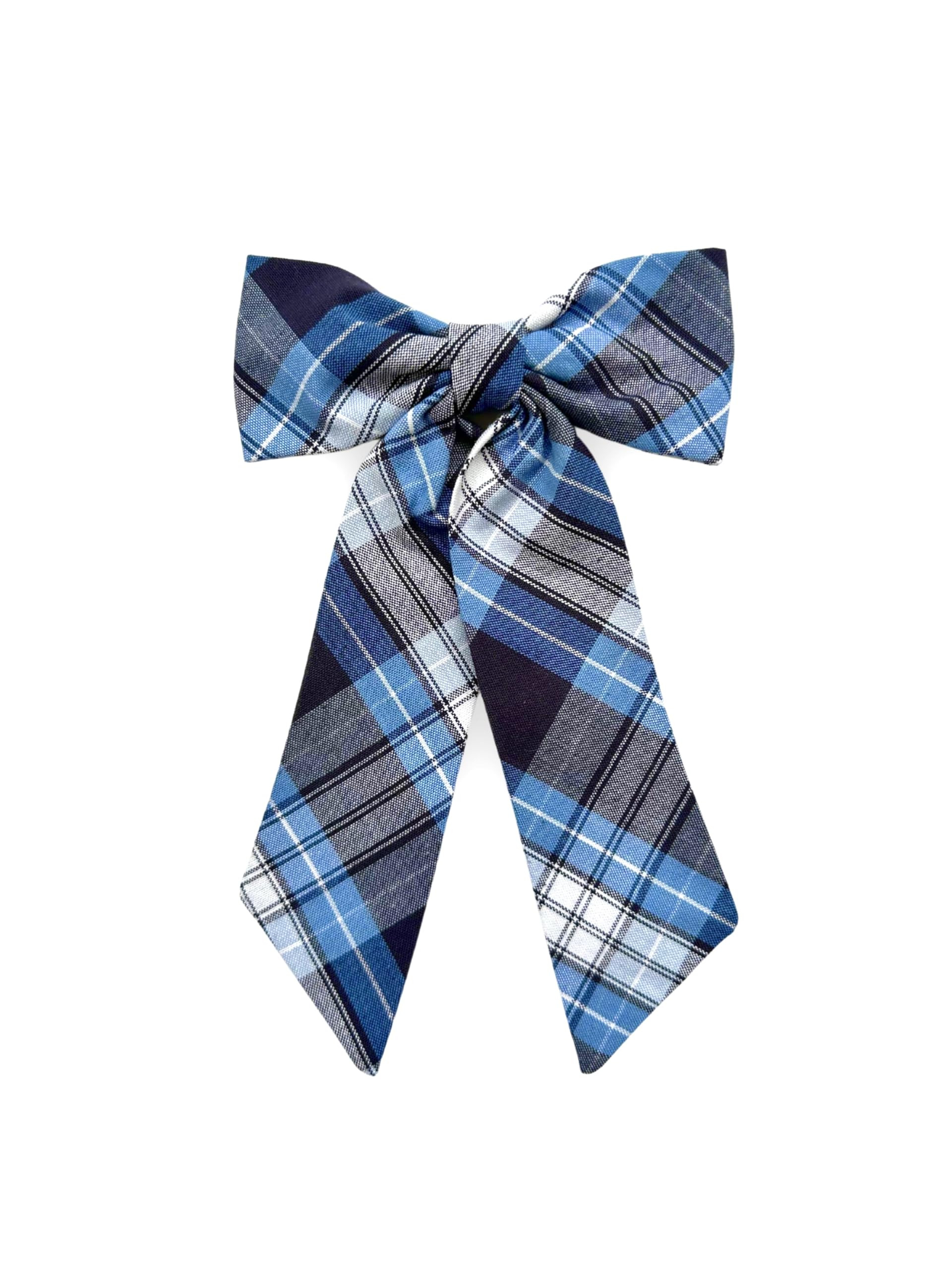Jumbo Plaid Hair Bow for Girls – Extra Large 5"x8" with Long Tail & Secure French Barrette – ... | Amazon (US)
