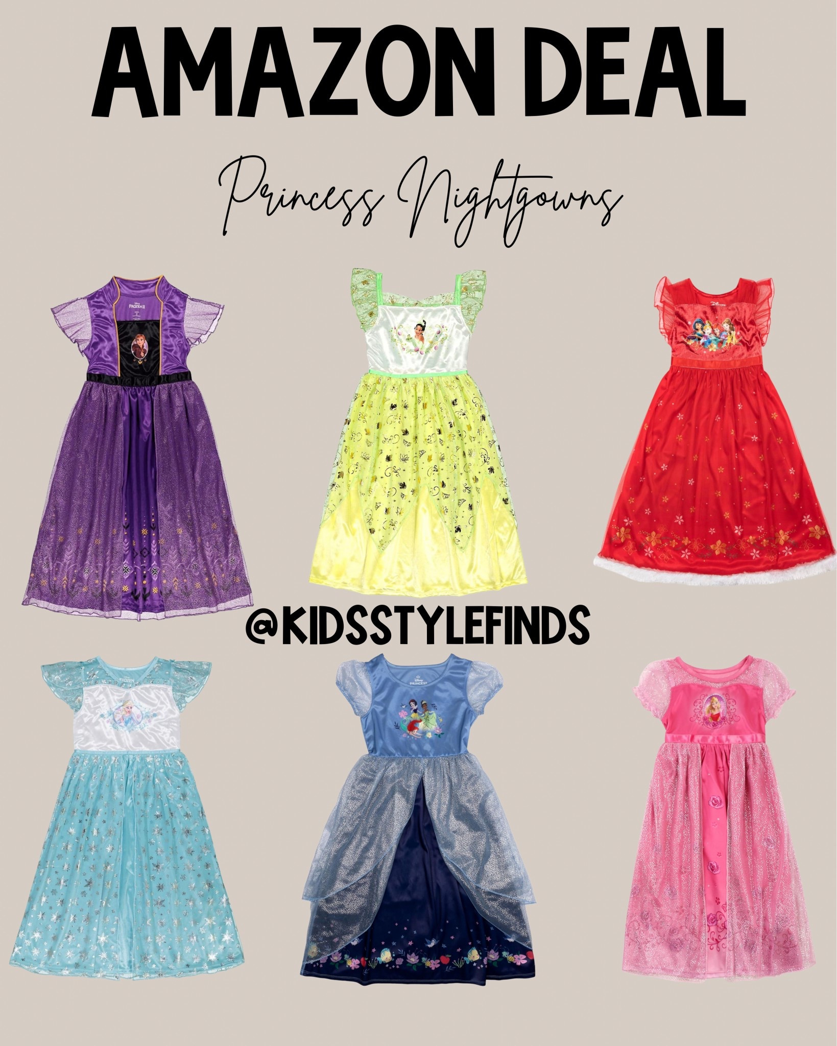 Princess Night Gowns on SALE right now! Don't miss this daily Amazon deal ✨💫

#ltkkids #amazonfind #amazonkids #nightgown #pjs #princess #ltkkids #ltkfamily #ltksale 

#LTKFamily #LTKKids #LTKBaby