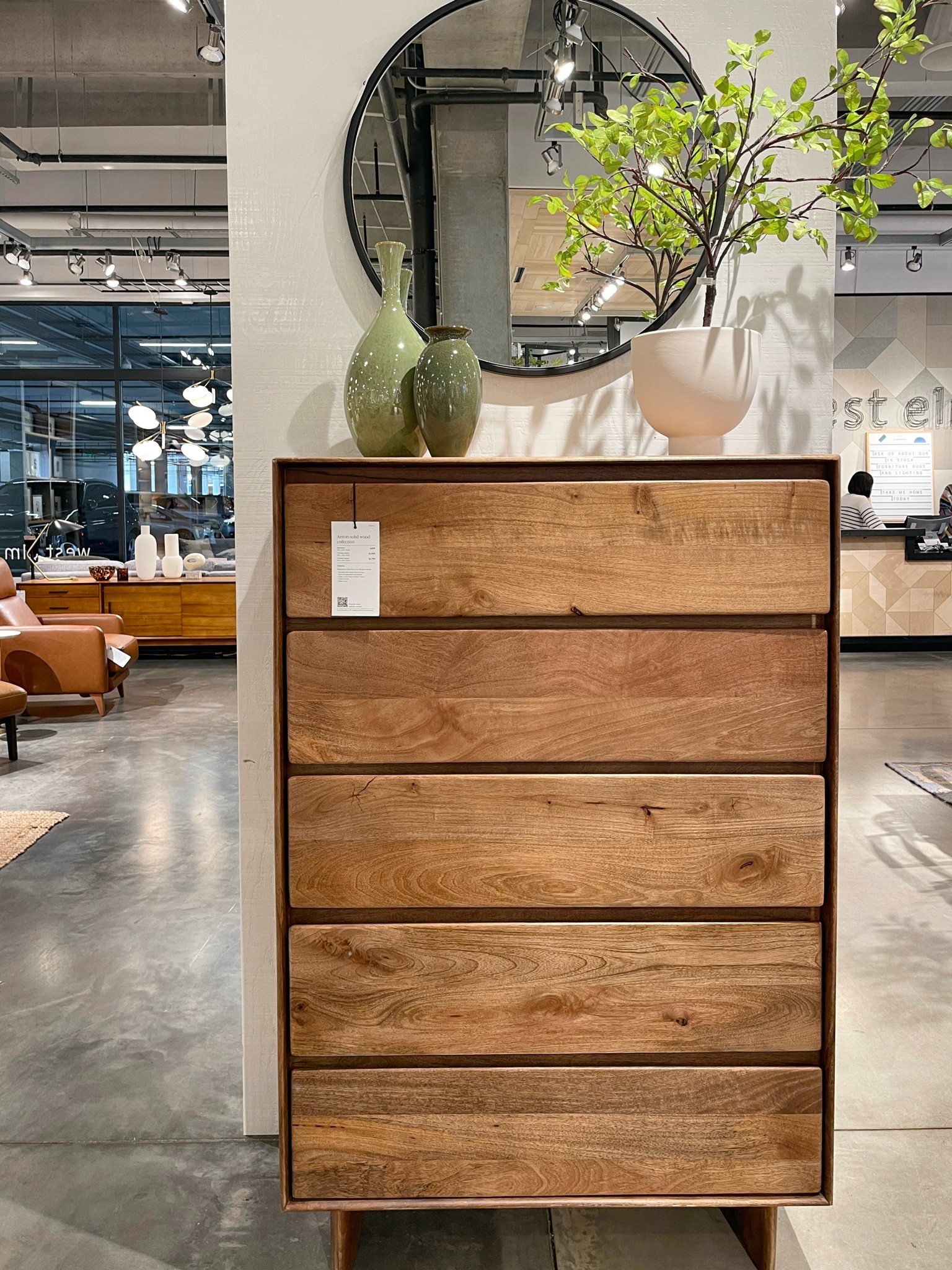 West Elm Anton five drawer tall dresser.

#LTKSaleAlert #LTKHome