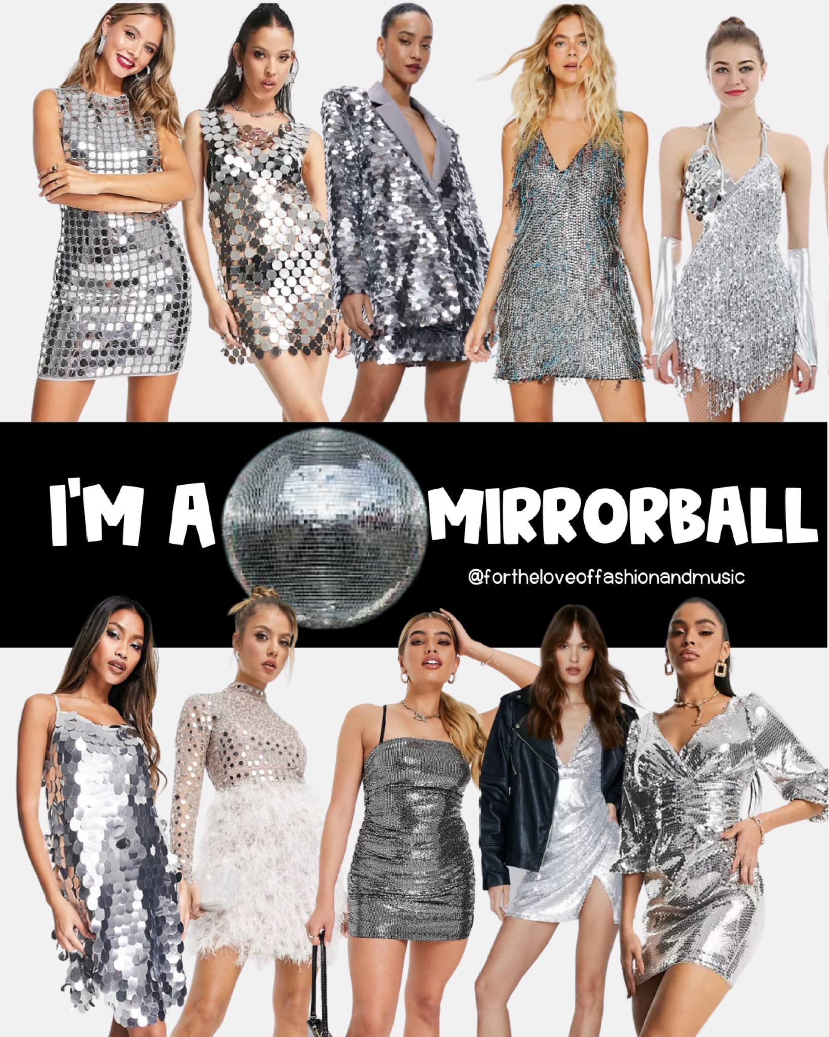 Mirror Bra  Disco ball, Disco, Taylor outfits