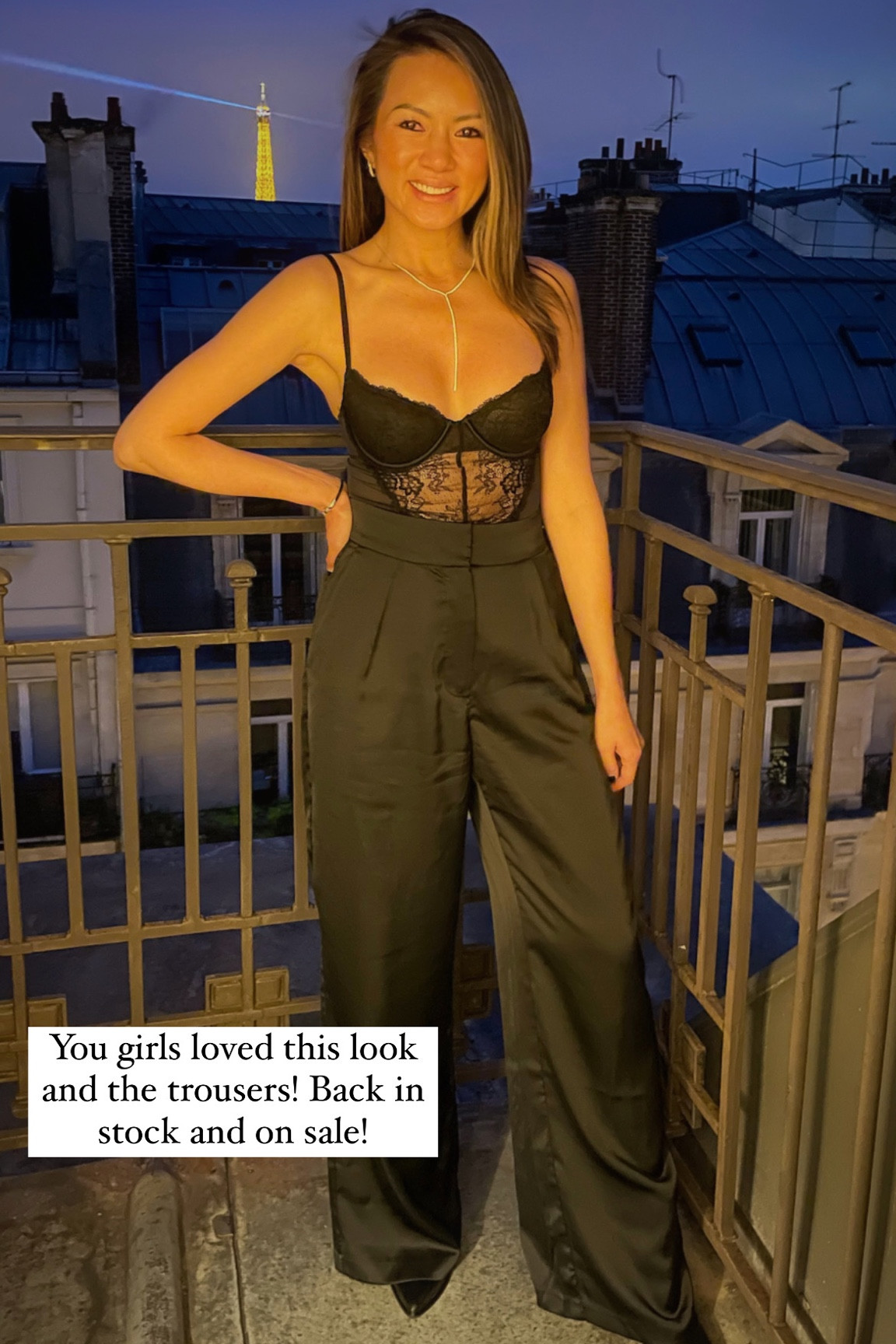 You girls loved this look and the trousers! Back in stock and on sale! Use code: DENIMAF.  

Satin trousers, trousers, corset top, sale, date night outfit, under $100, Abercrombie, booties, The Stylizt 



#LTKunder100 #LTKsalealert #LTKstyletip