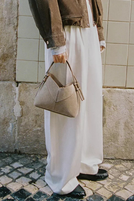 TOPSTITCH MINI TOTE BAG | Zara UK