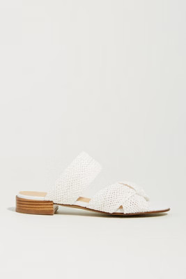 Gwen Raffia Mules | Anthropologie (US)