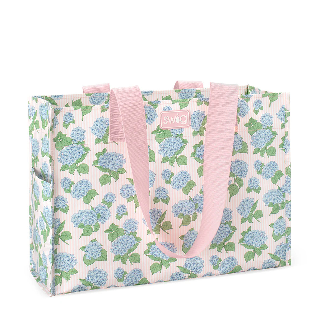 Hydrangeas Large Reusable Gift Bag | Swig Life