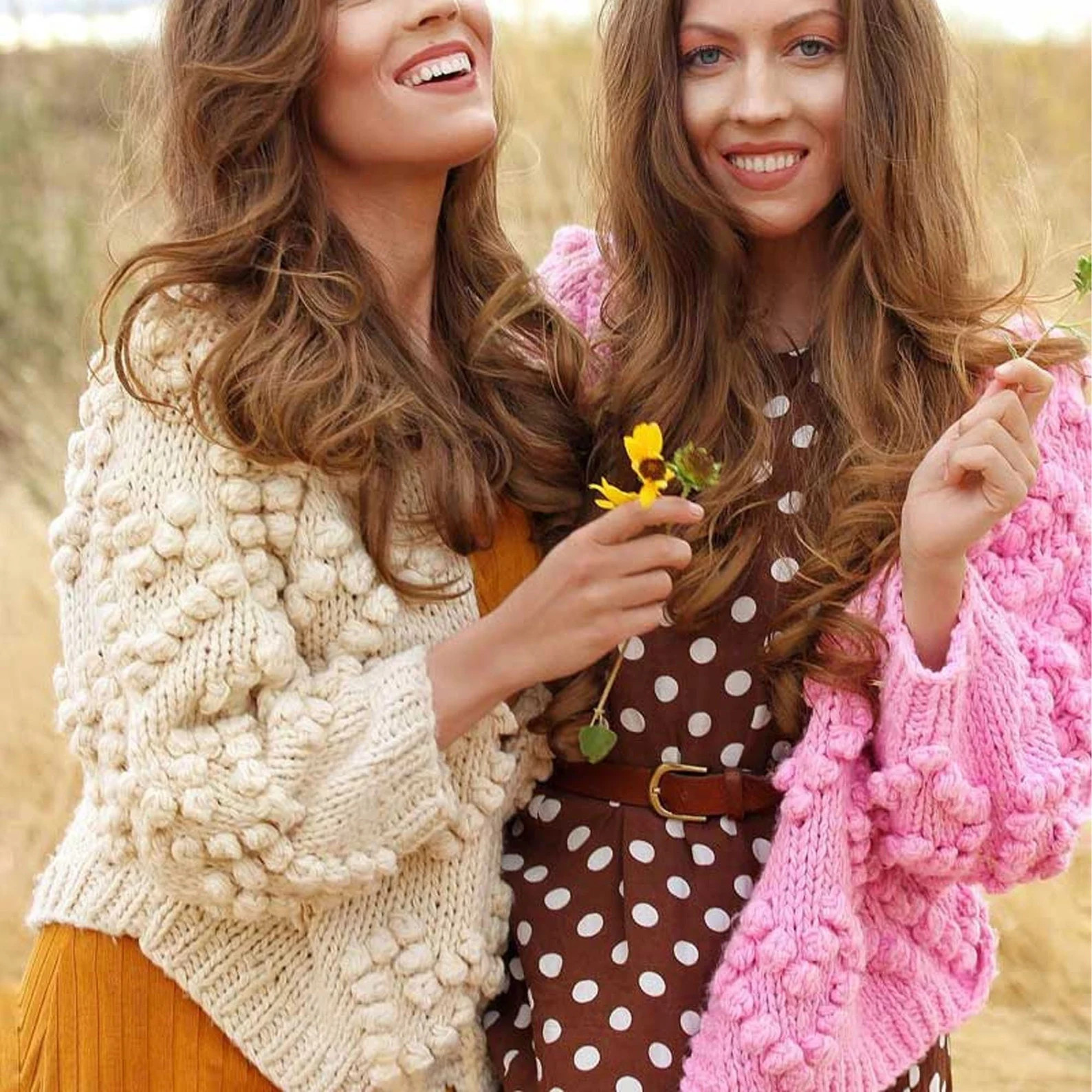 Hand Knit Cardigan Women Sweaters Long Sleeve Winter | Etsy Canada | Etsy (CAD)