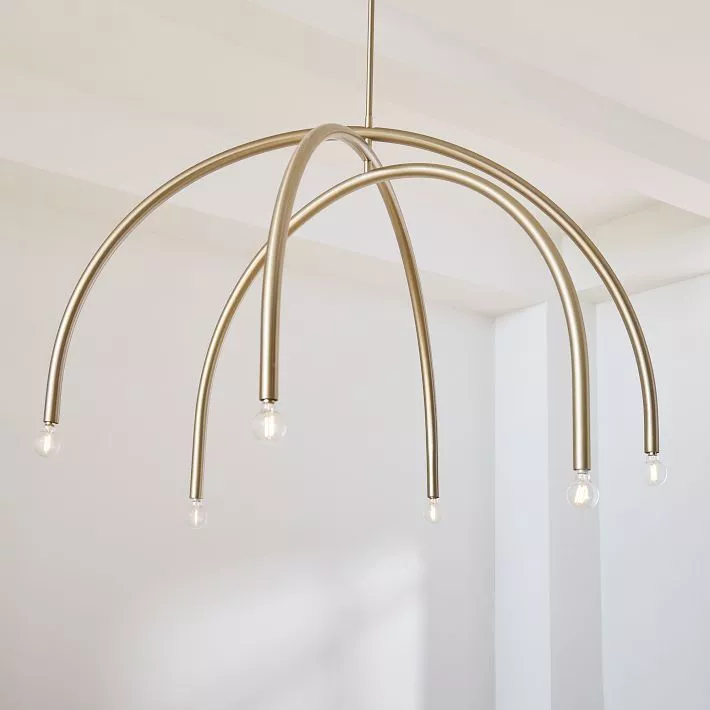 Mobile Chandelier (55) - Antique Brass