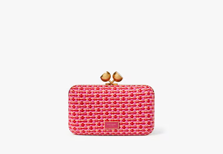Kisslock Woven Small Clutch | Kate Spade (US)