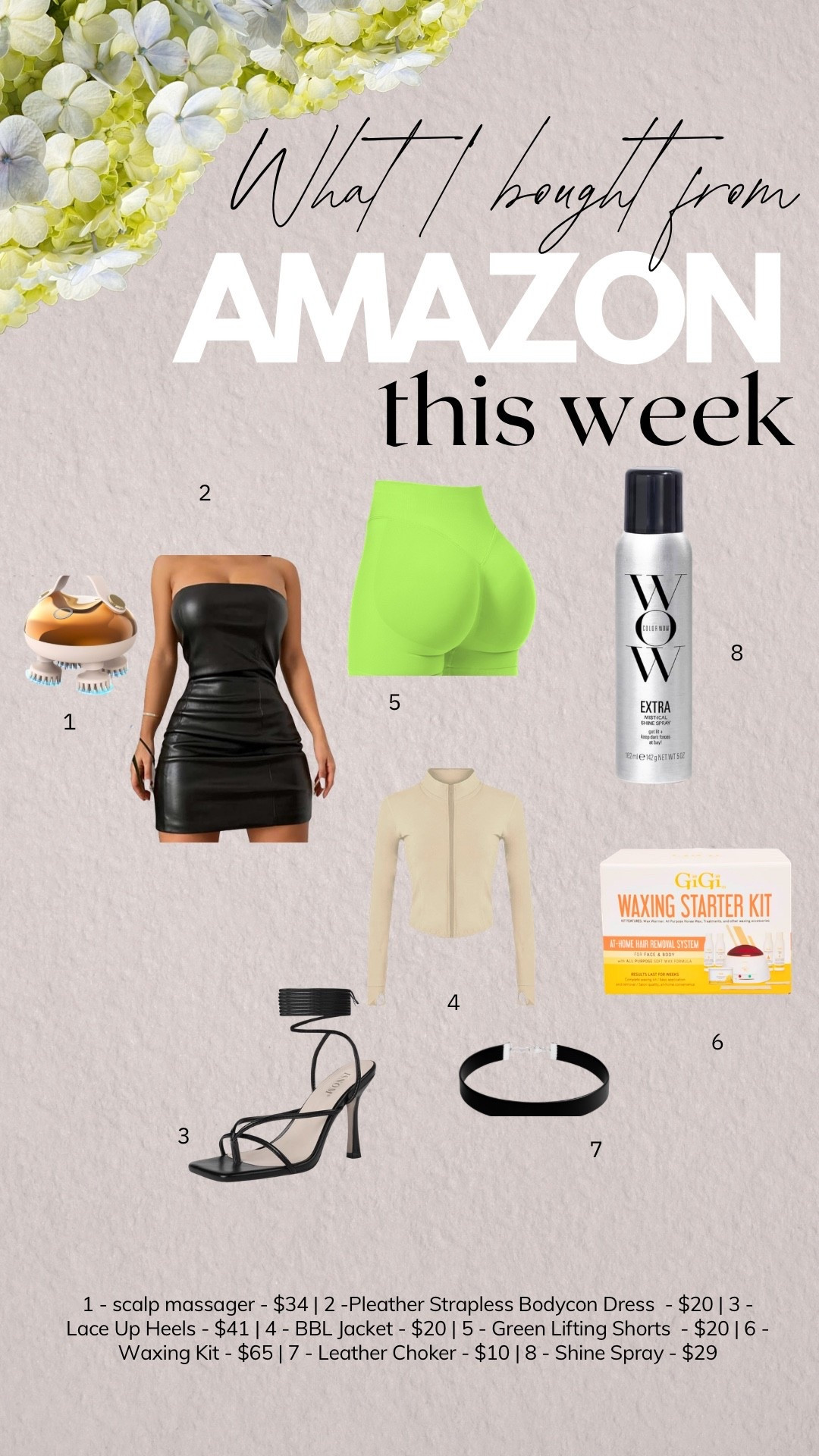 This weeks Amazon buys!🔥

#LTKdayinmylife #LTKootd #LTKActive