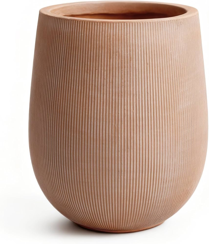 Planters for Indoor Plants, 18.7 inch Large Plant Pots for Indoor & Outdoor Use, Magnesium Oxide ... | Amazon (US)