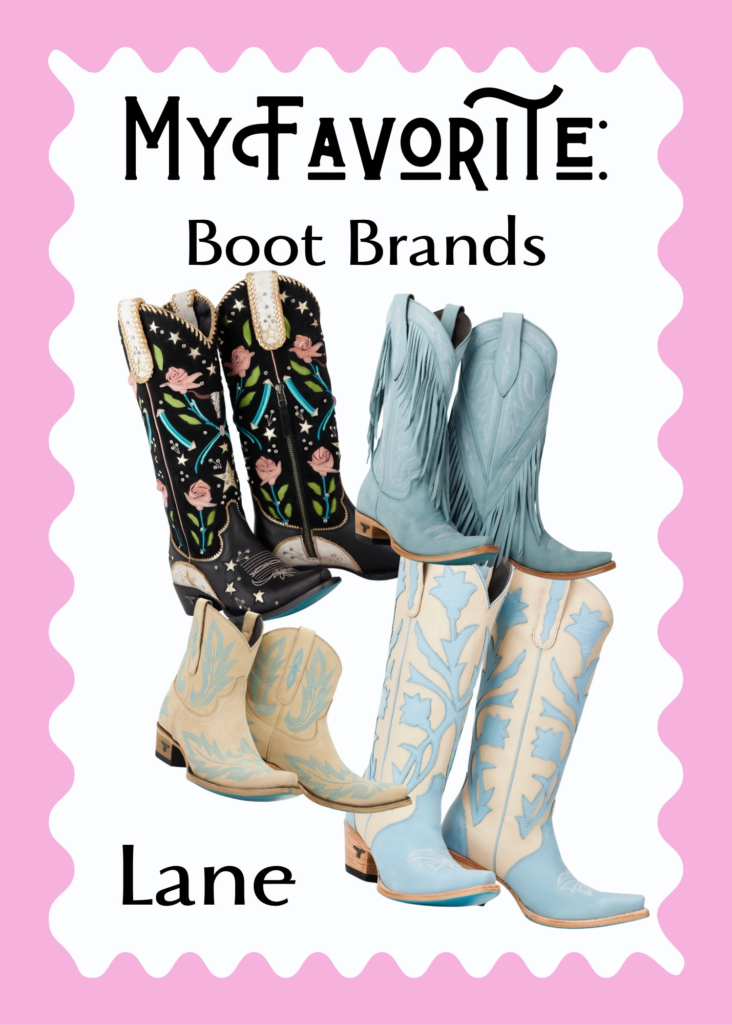 Lane boots are gorgeous and a really fun feminine option. They are soft and playful while also being powerful and traditionally Western. 


#LTKShoeCrush #LTKSeasonal #LTKStyleTip