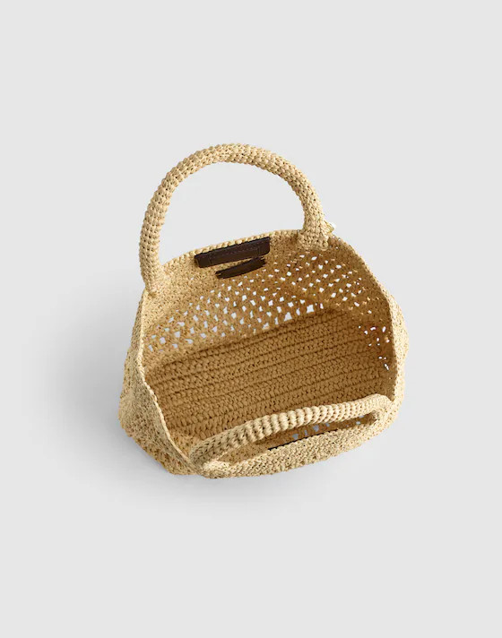 The Woven Mini Tote | Madewell