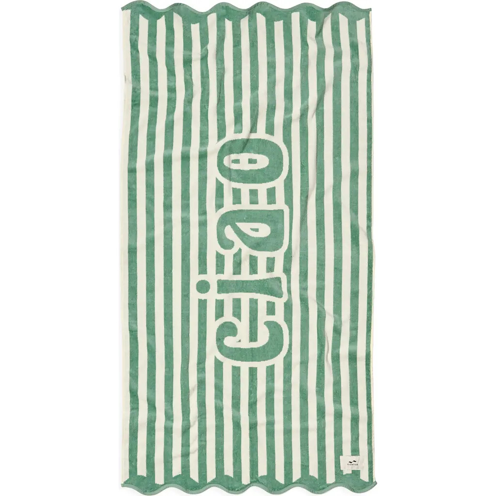 Slowtide Ciao Beach Towel in Green at Nordstrom | Nordstrom