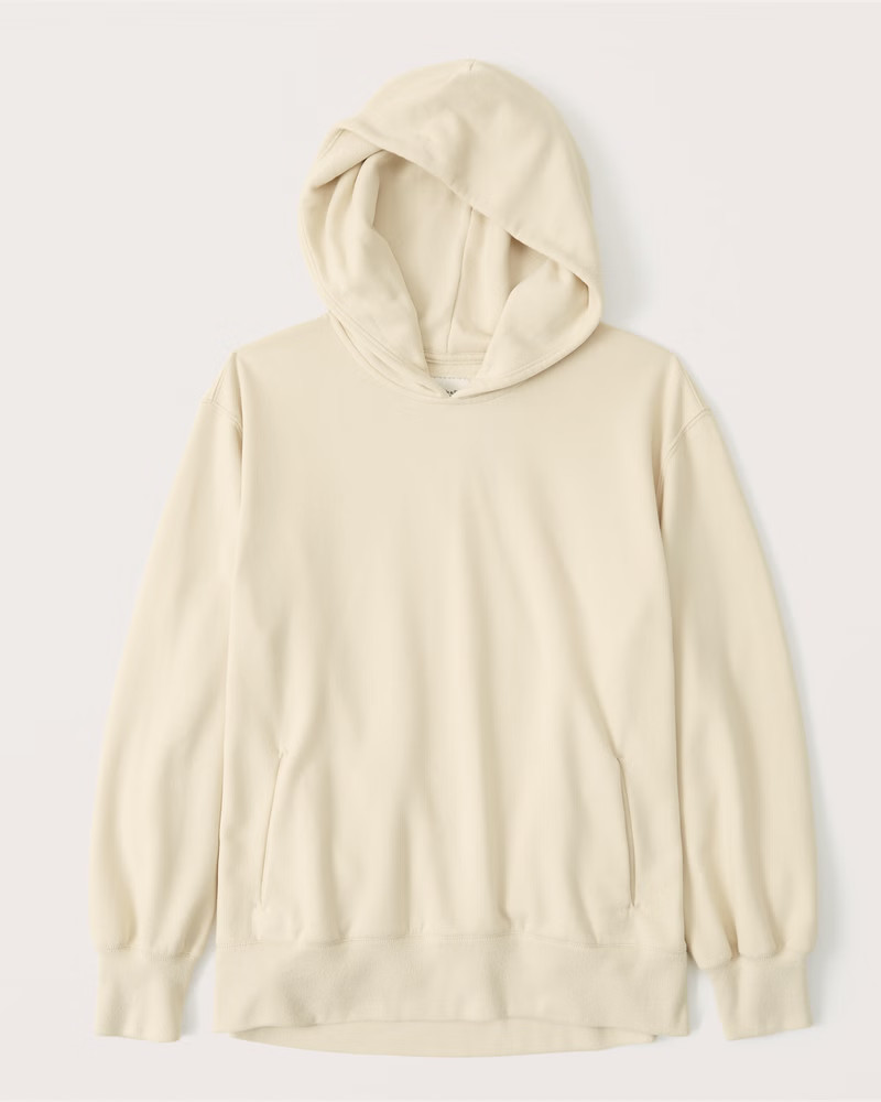Women's Boyfriend Popover Hoodie | Women's Tops | Abercrombie.com | Abercrombie & Fitch (US)