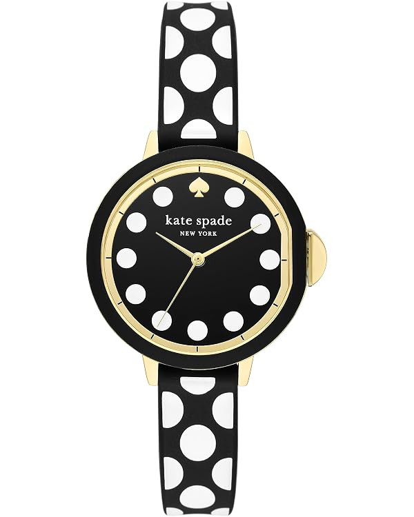 Kate Spade New York Women's Park Row Stainless Steel and Silicone Quartz Watch | Amazon (US)