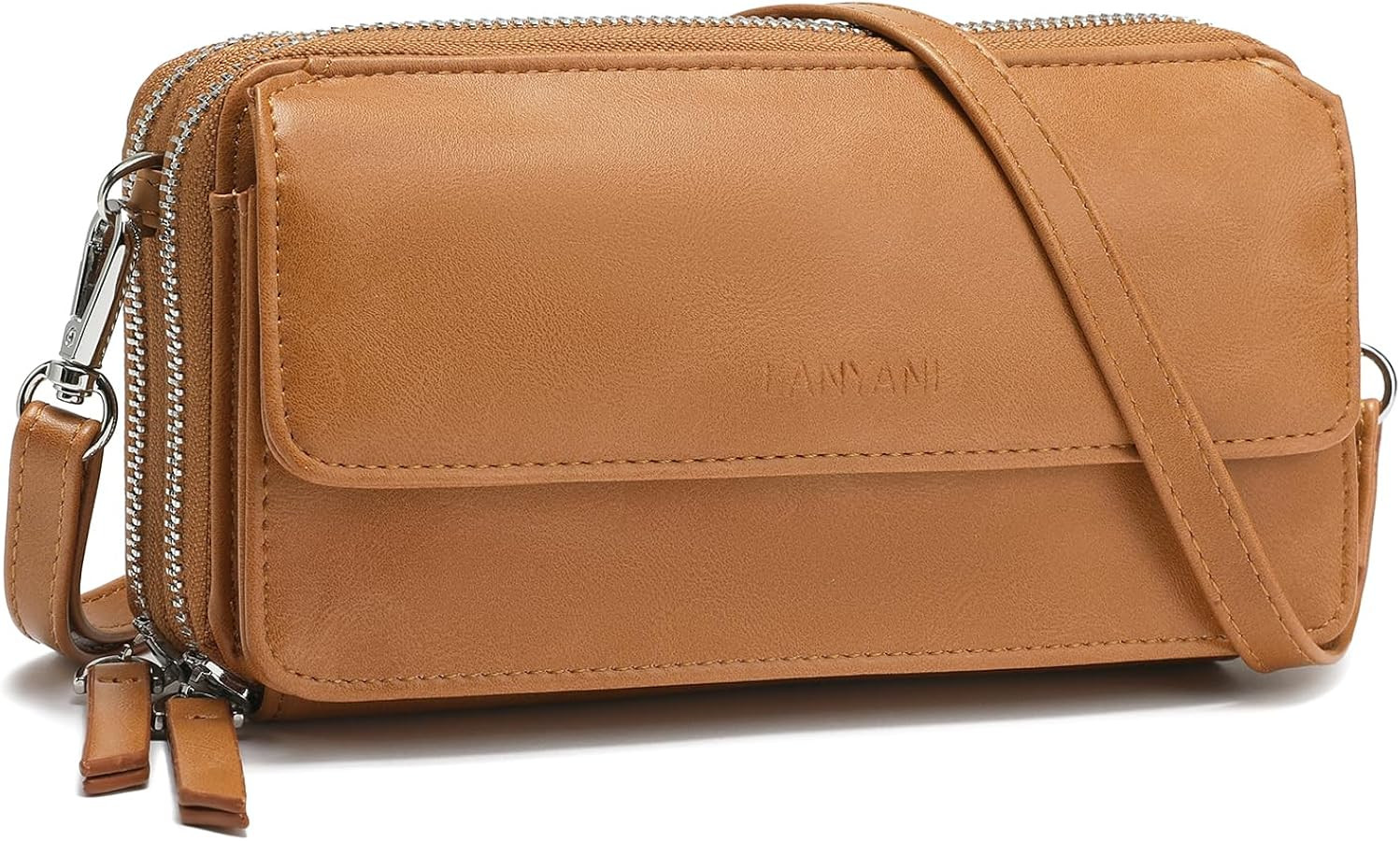 RFID Crossbody Wallet Wristlet Purse with Phone Pocket For Women Vegan Leather… | Amazon (CA)