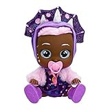 Cry Babies Dressy Fantasy Phoebe - 12" Baby Doll |Polka Dot Purple Dress with Pink Fuzzy Jacket and  | Amazon (US)