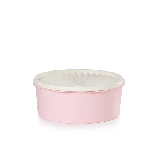 Tupperware Heritage Plastic 7.5-Cup Food Storage Canister with Lid, Pink | Walmart (US)