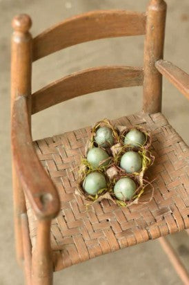 Nifty Nested Eggs in Tray | The Nested Fig