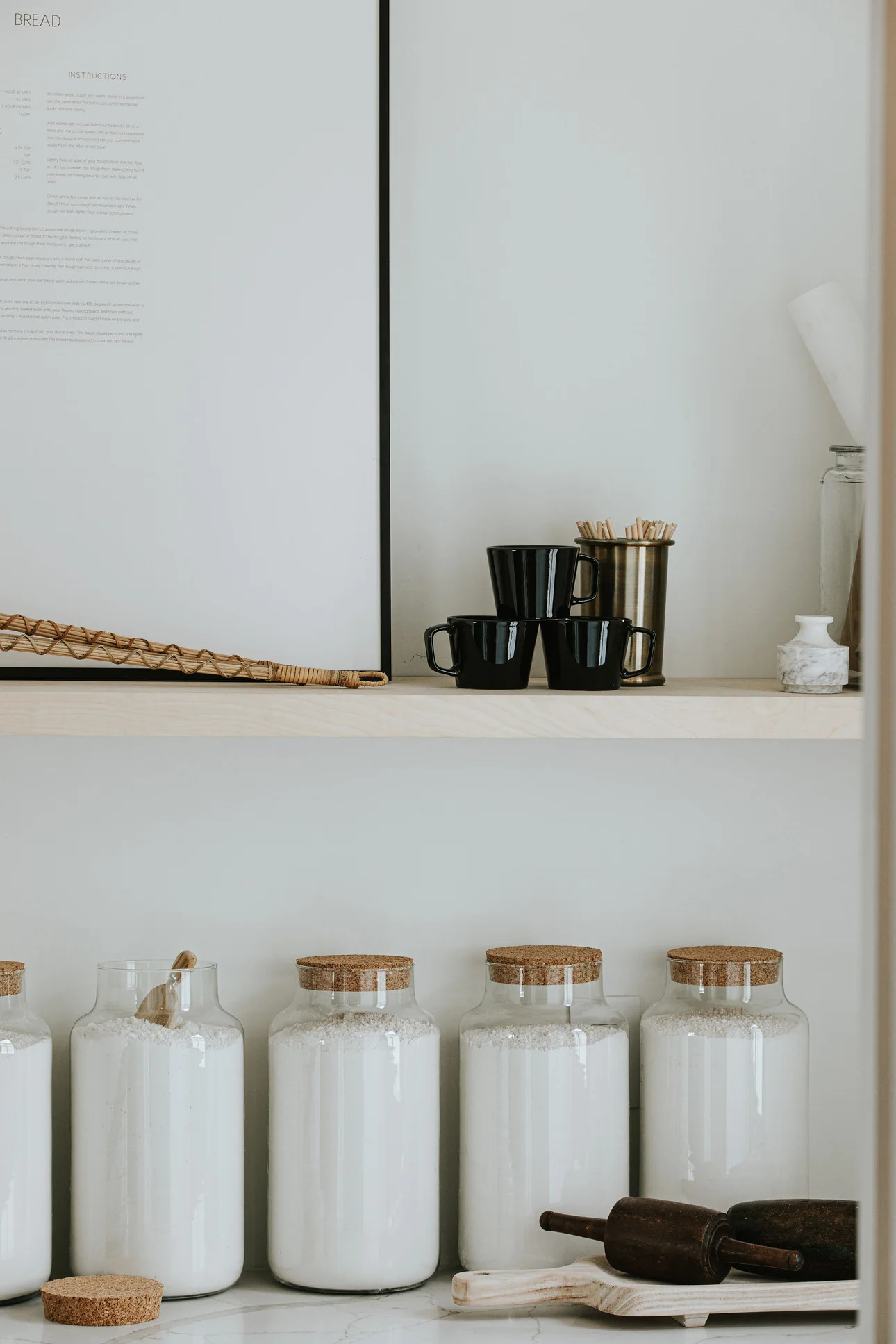 Magnus Glass Canister w/ Cork Lid - 3 Sizes | THELIFESTYLEDCO