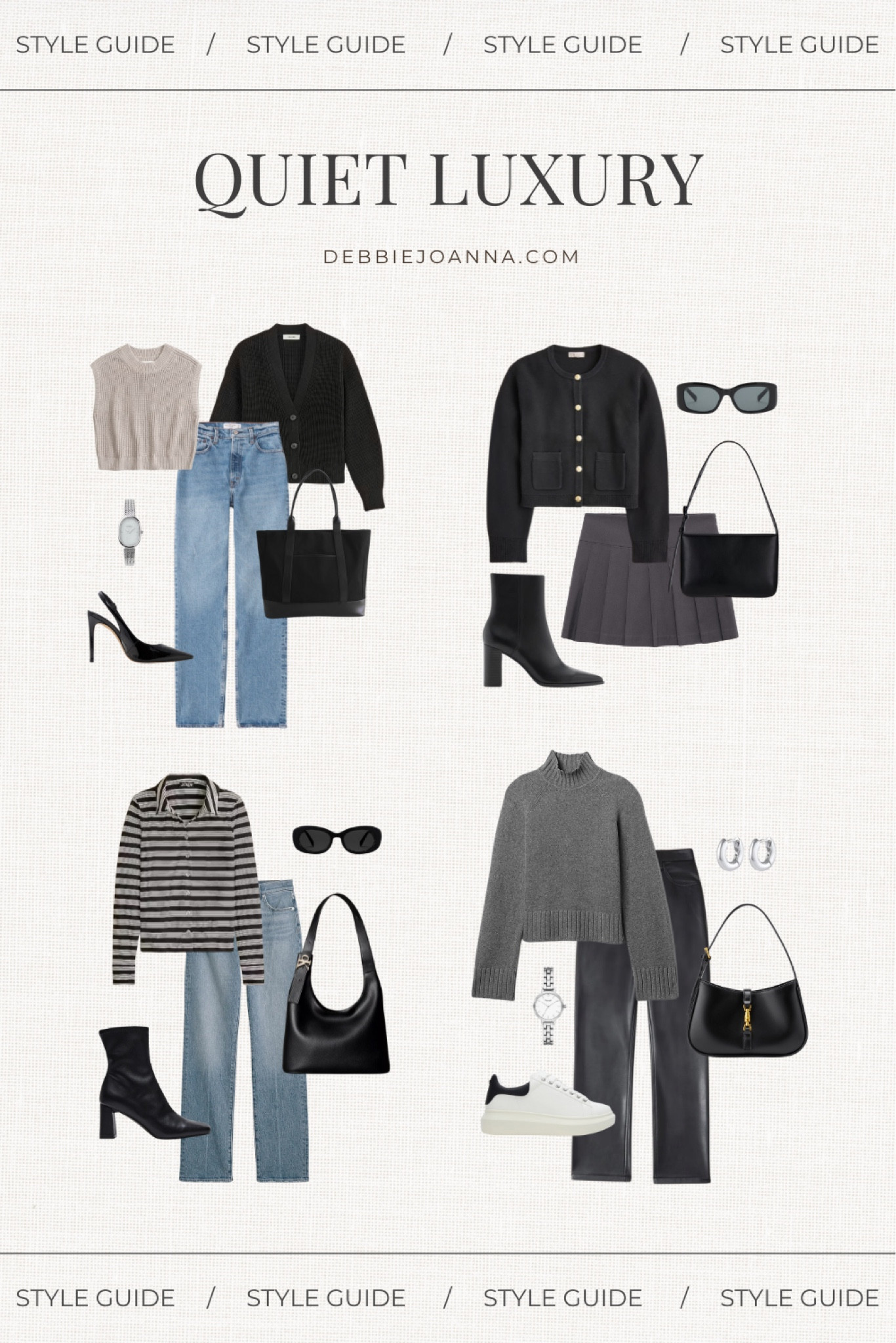 Quiet Luxury Style Guide / Minimalist Outfit Ideas / Styling Tips 

#QuietLuxury #Minimalist #StyleGuide #OutfitIdeas 

#LTKSeasonal #LTKStyleTip #LTKFindsUnder100