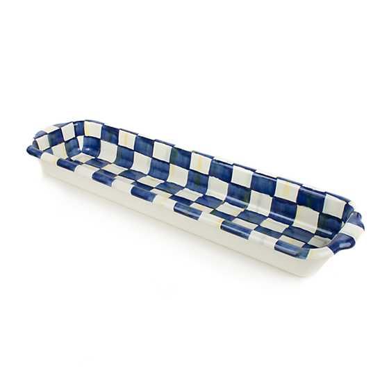 Royal Check Baguette Dish | MacKenzie-Childs