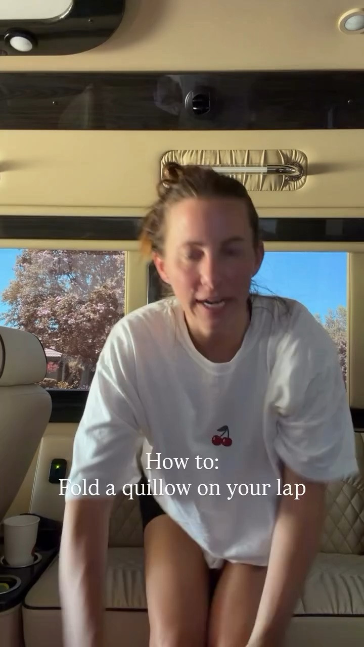 How to:
Fold a quillow standing