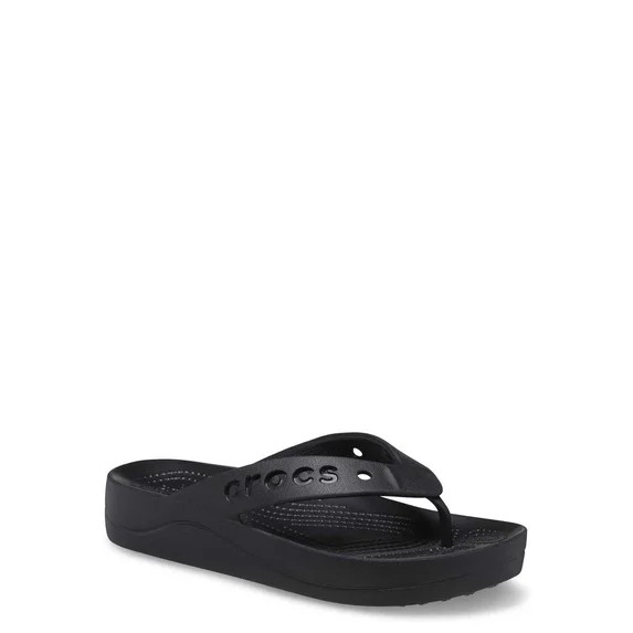 Crocs Women's Baya Platform Flip Flop Sandals | Walmart (US)