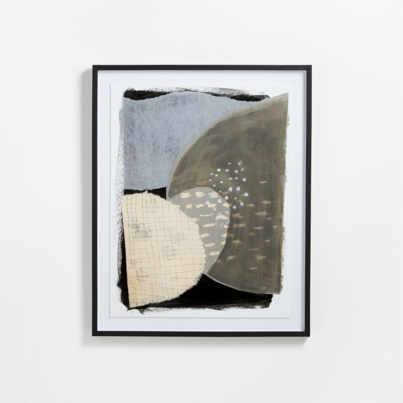 'Immersion II' Framed Wall Art Print Set 33.25"x41.25" by Jean Kenna + Reviews | Crate & Barrel | Crate & Barrel
