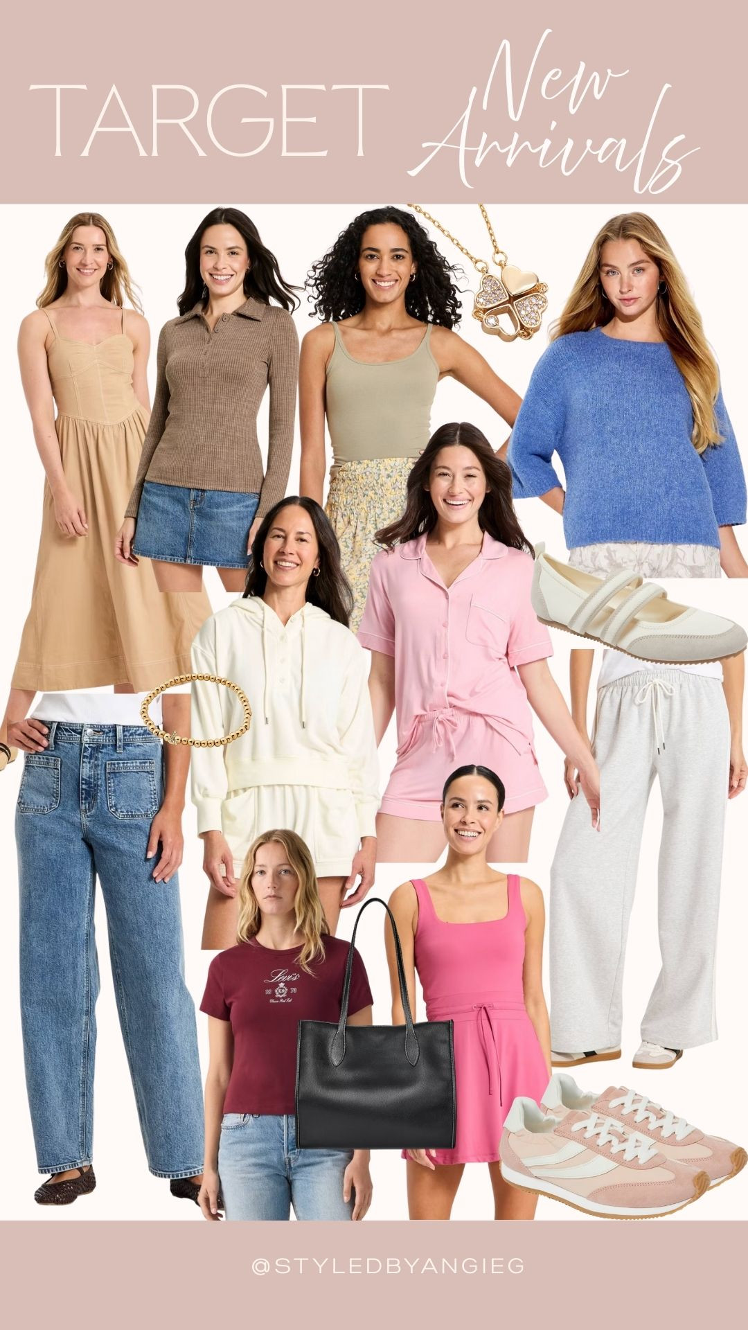 Target new arrivals are serving effortless spring casual vibes with comfy, mix-and-match pieces perfect for everyday wear


Target spring outfits, Target new arrivals, casual spring outfit, everyday basics, spring fashion, affordable style, neutral outfits, women’s casual wear
 

 #LTKSeasonal