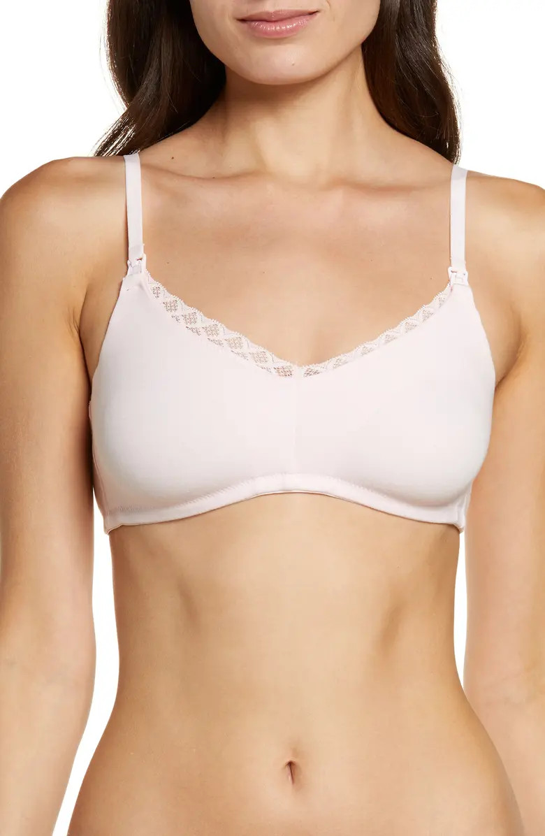 Natori Bliss Wireless Pima Cotton Nursing Bra | Nordstrom | Nordstrom
