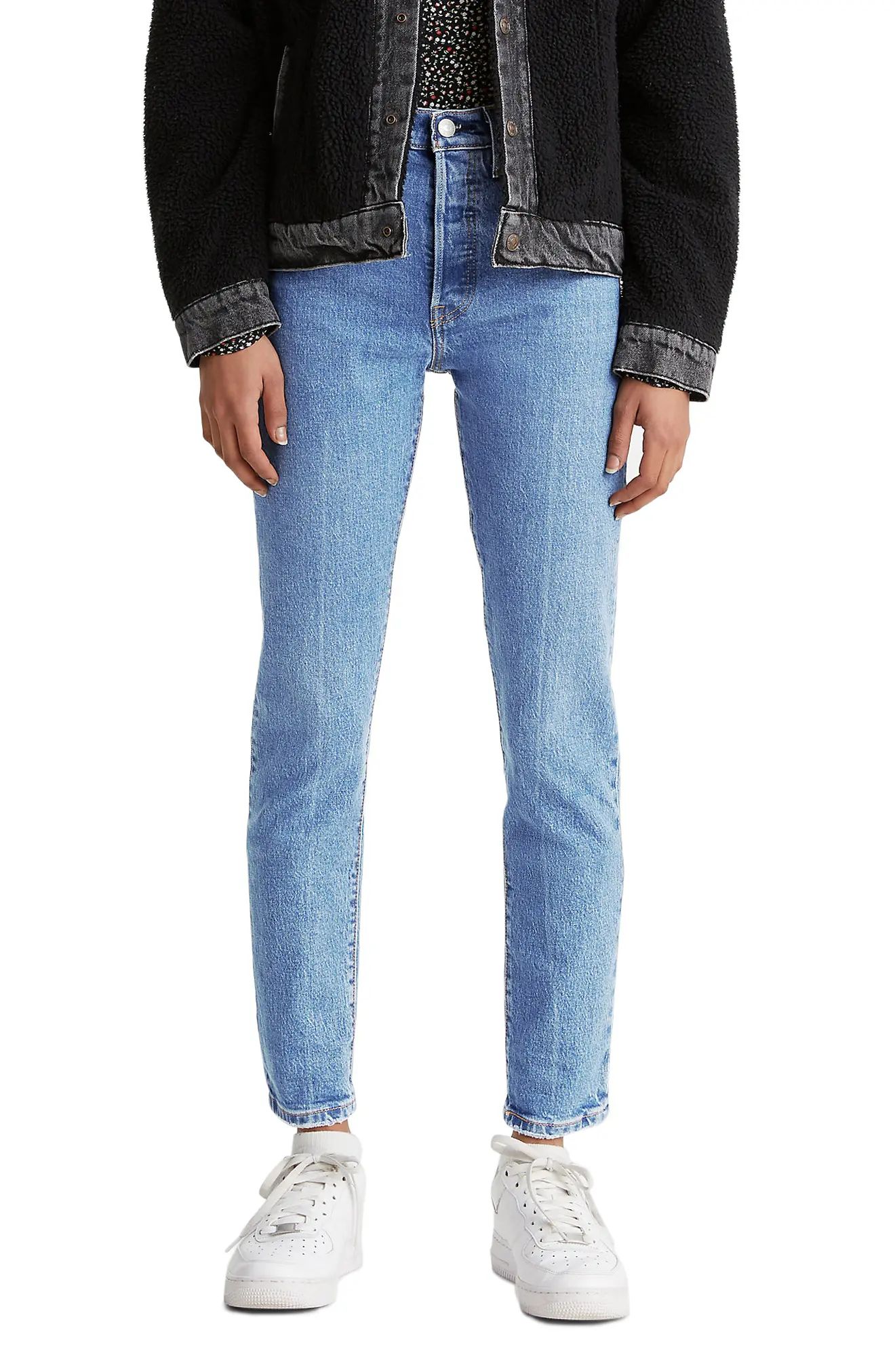 Women's Levi'S 501 Skinny Jeans, Size 33 x 28 - Blue | Nordstrom