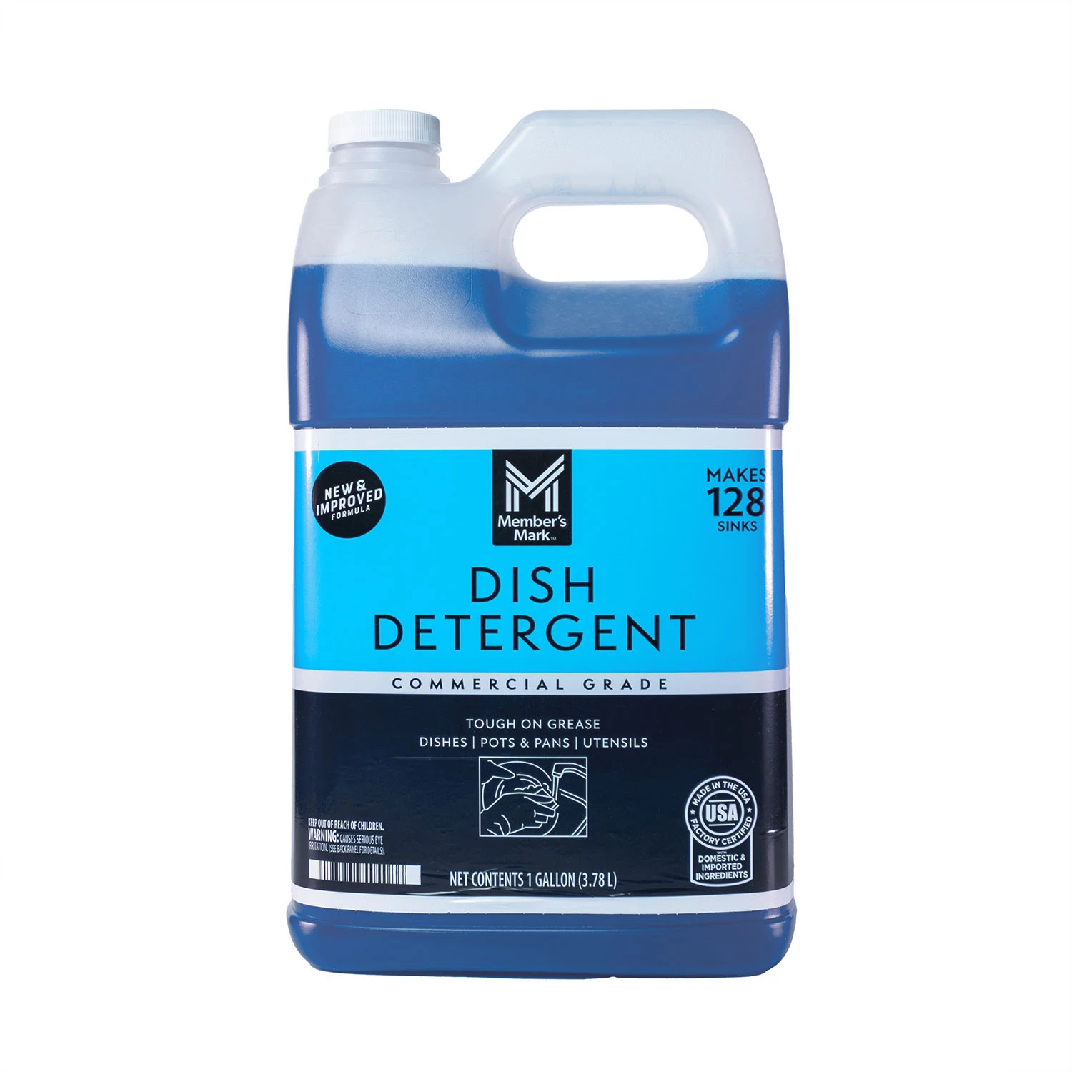 Member's Mark Commercial Blue Dish Detergent, 1 gal., Choose Pack Size | Sam's Club