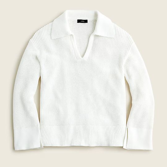Relaxed collared sweater | J.Crew US