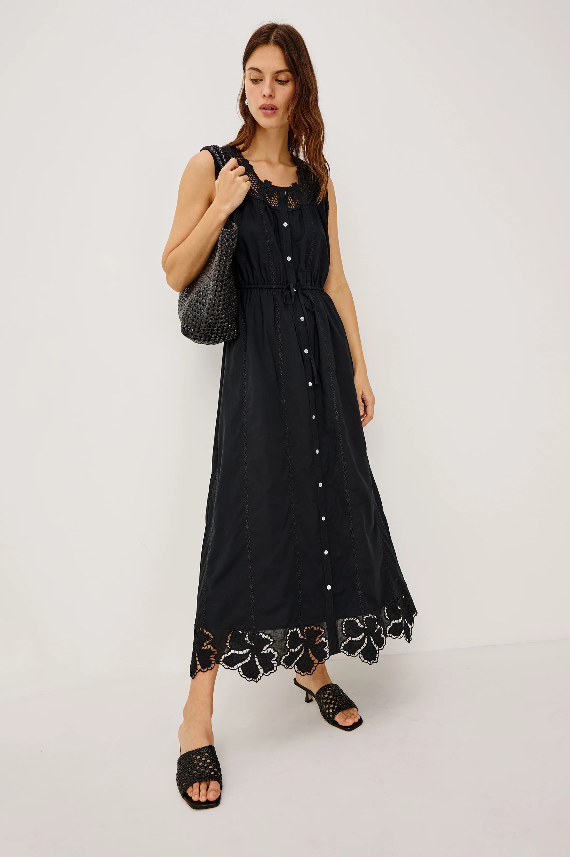 LORINA DRESS - BLACK | Rails