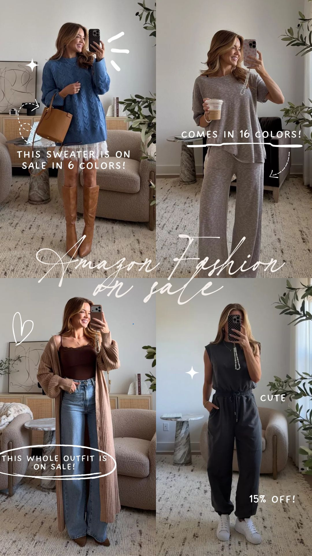 amazon fashion on sale 🤍

cyber week, black friday sale, amazon fashion, sale alert, levis, winter fashion, fall fashion, holiday outfit, causal outfit, finds under 100, gifts for her, michele jaliene 

 

#LTKCyberWeek #LTKSaleAlert #LTKFindsUnder100