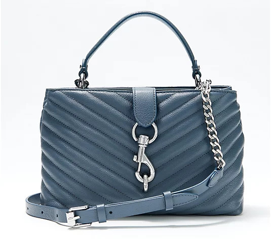 Rebecca Minkoff Edie Top Handle Satchel | QVC