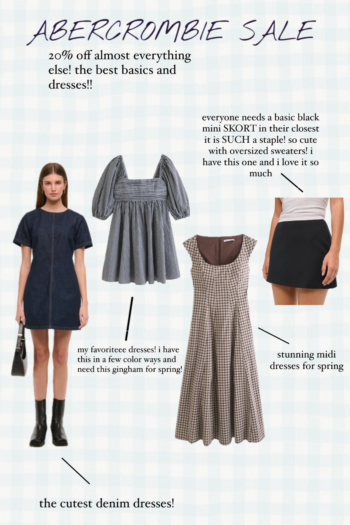 30% off Abercrombie denim, plus an extra 15% off with code DENIMAF! 20% OFF EVERYTHING ELSE!! Ends 2/10’ 

#LTKSaleAlert #LTKStyleTip #LTKFindsUnder100