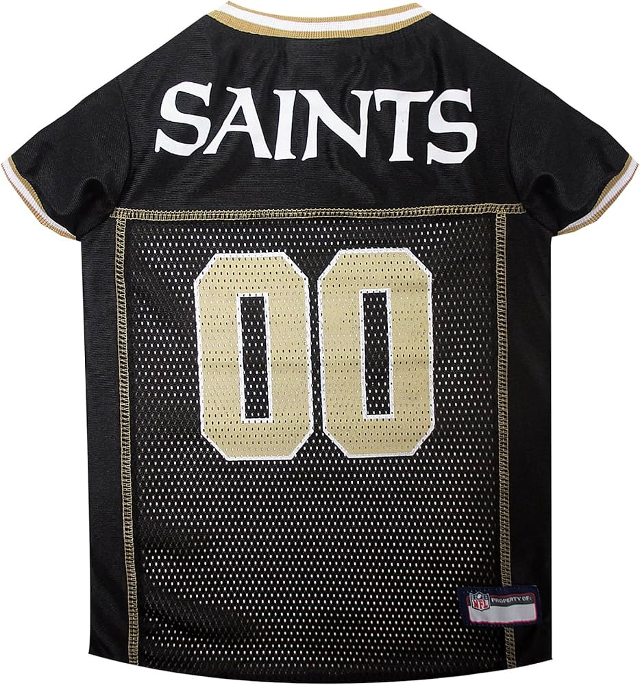 NFL New Orleans Saints Dog Jersey, Size: Medium. Best Football Jersey Costume for Dogs & Cats. Li... | Amazon (US)