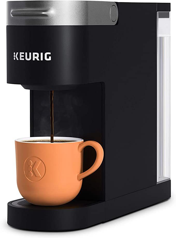 Keurig K-Slim Coffee Maker, Single Serve K-Cup Pod Coffee Brewer, 8 to 12 oz. Brew Sizes, Black | Amazon (US)