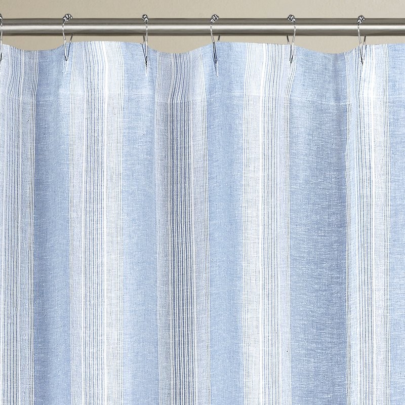 Washed Linen Single Shower Curtain | Wayfair North America