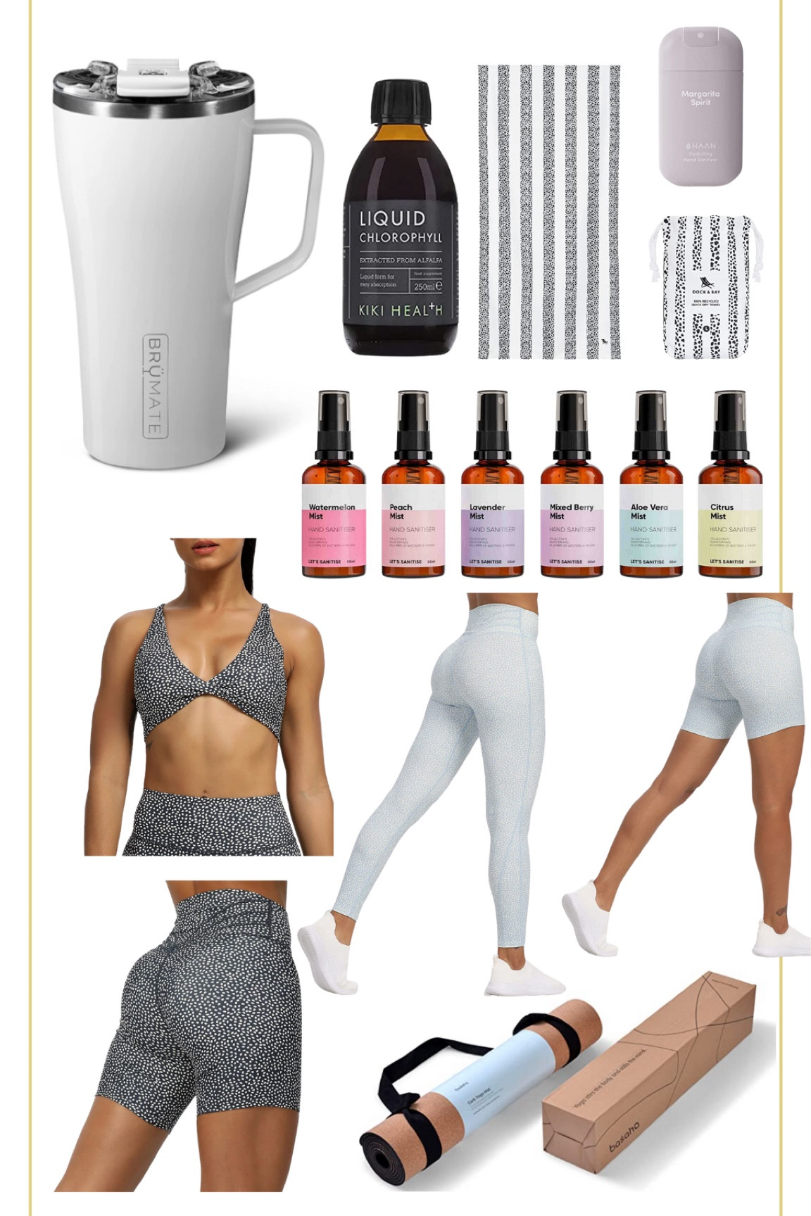 Travel mug supplements quick dry towel gym hand sanitizer spray sports bra leggings shorts yoga mat fitness summer spring white grey black beige nude minimal 

#LTKSeasonal #LTKhome #LTKfit