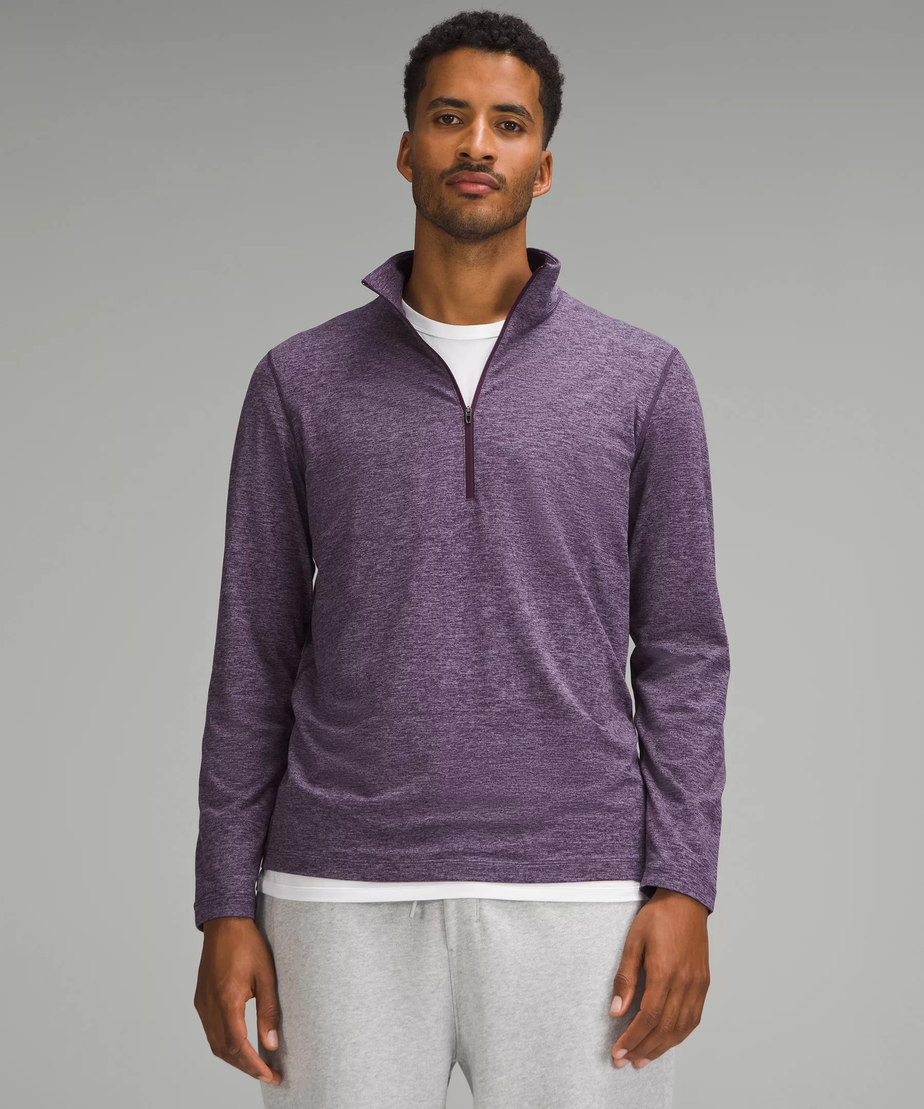 Soft Jersey Half Zip | Men's Long Sleeve Shirts | lululemon | Lululemon (US)