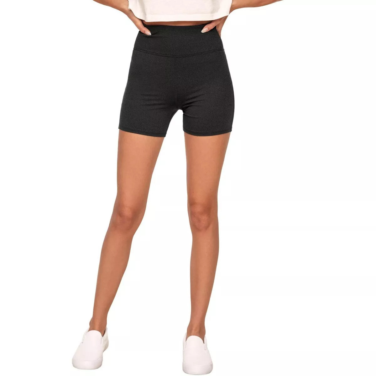 Walkpop Women's Haley Heather Shorty Legging Activewear | Target