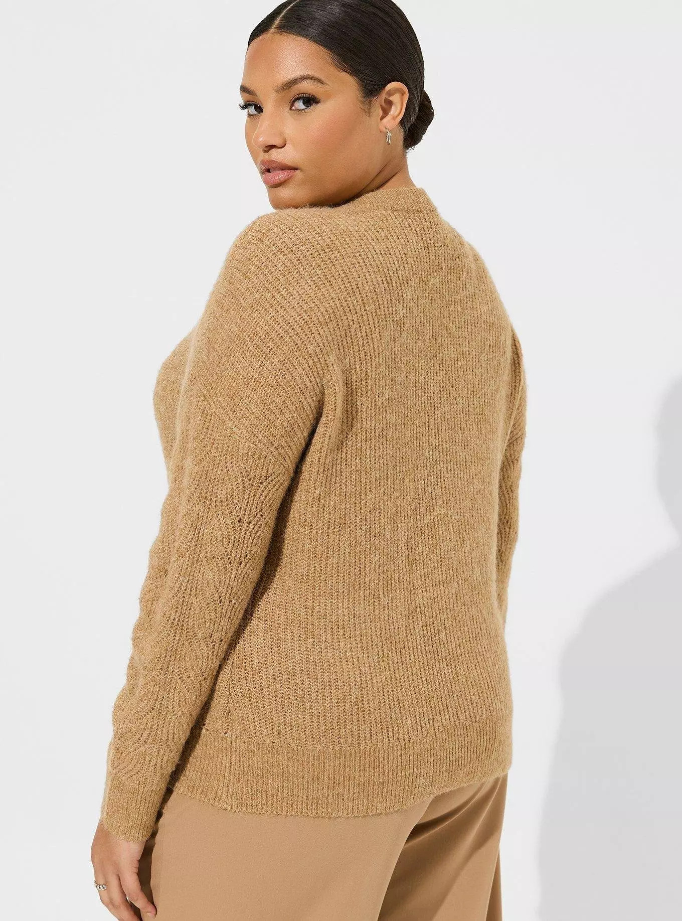 Vegan Cashmere Cardigan Sweater | Torrid (US & Canada)