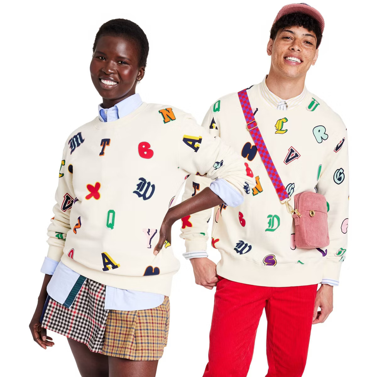 Adult Alphabet Print Crewneck Sweatshirt - Rowing Blazers x Target | Target