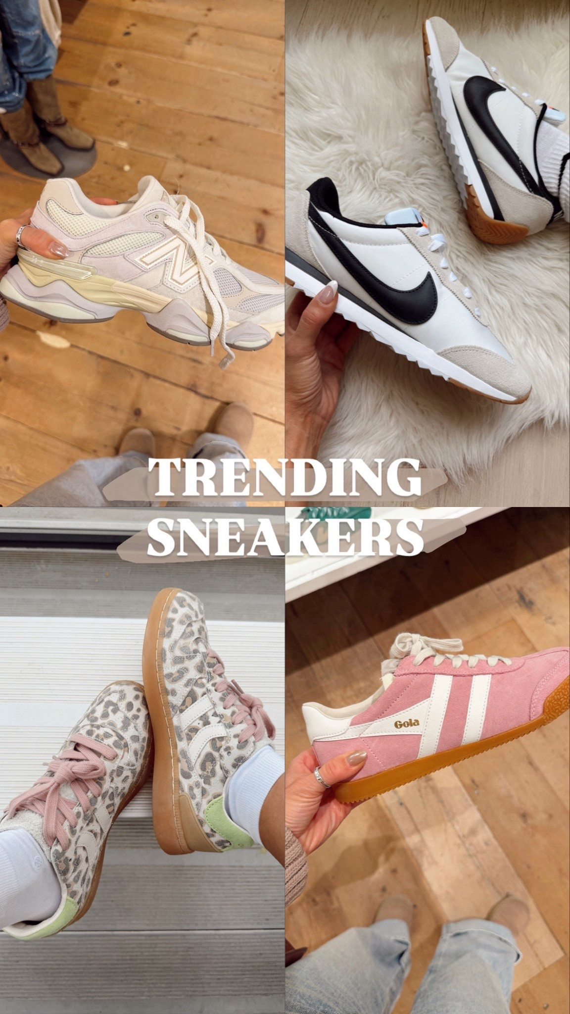 Trending sneakers 👟✨ perfect to complete any outfit! 

#LTKootd #LTKTravel #LTKActive